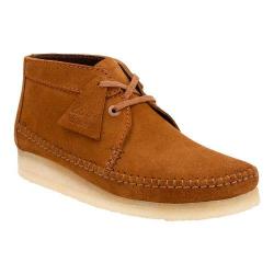 clarks weaver boots cola suede