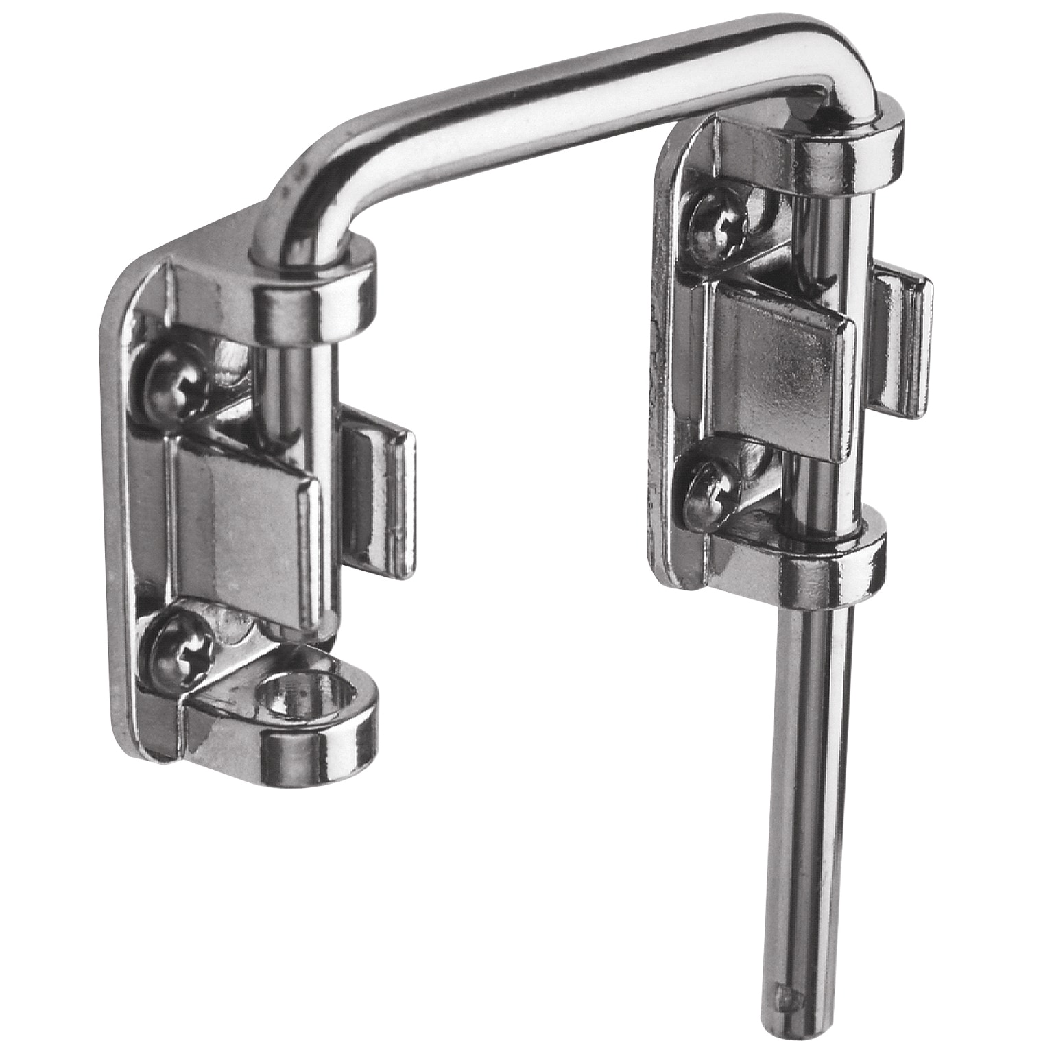 Prime Line U9847 2-1/8" Chrome Plated Steel Sliding Door Loop Lock