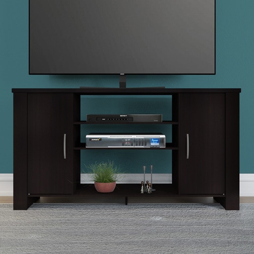 Porch Den East Village Tompkins Espresso Finish Tv Stand Porch Den East Village Tompkins Espresso Finish Tv Stand Entertainment Center