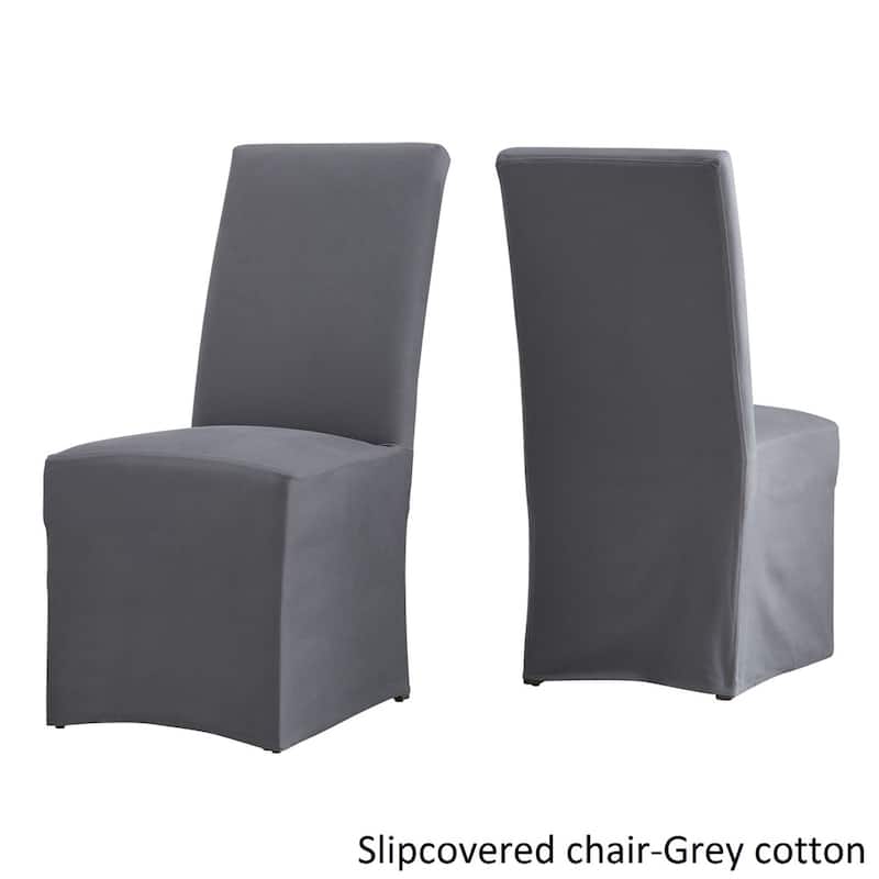 Potomac Slipcovered Parsons Dining Chairs (Set of 2) by iNSPIRE Q Artisan