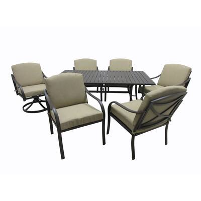 Lido 7-Piece Outdoor Patio Dining Set