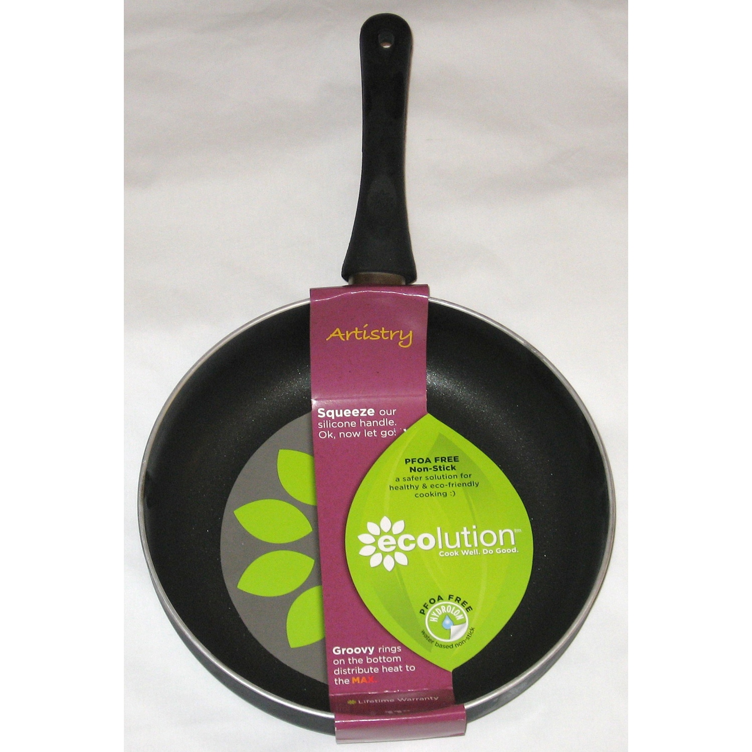 Ecolution Artistry 11 In. Black Aluminum Non-Stick Fry Pan