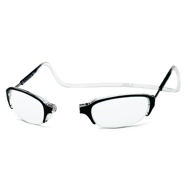 Clic Readers Clear/Black Reading Glasses