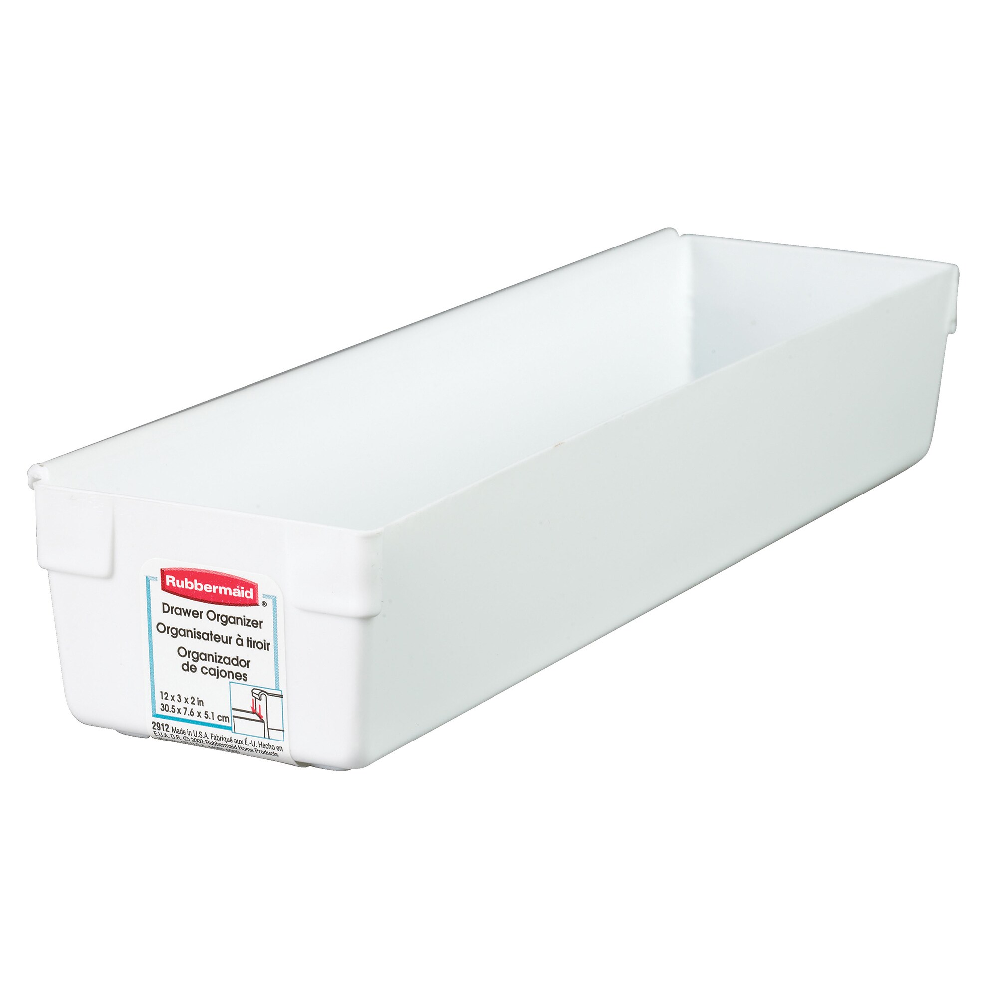 Shop Rubbermaid 2912rdwht 12 X 3 X 2 Drawer Organizers Free