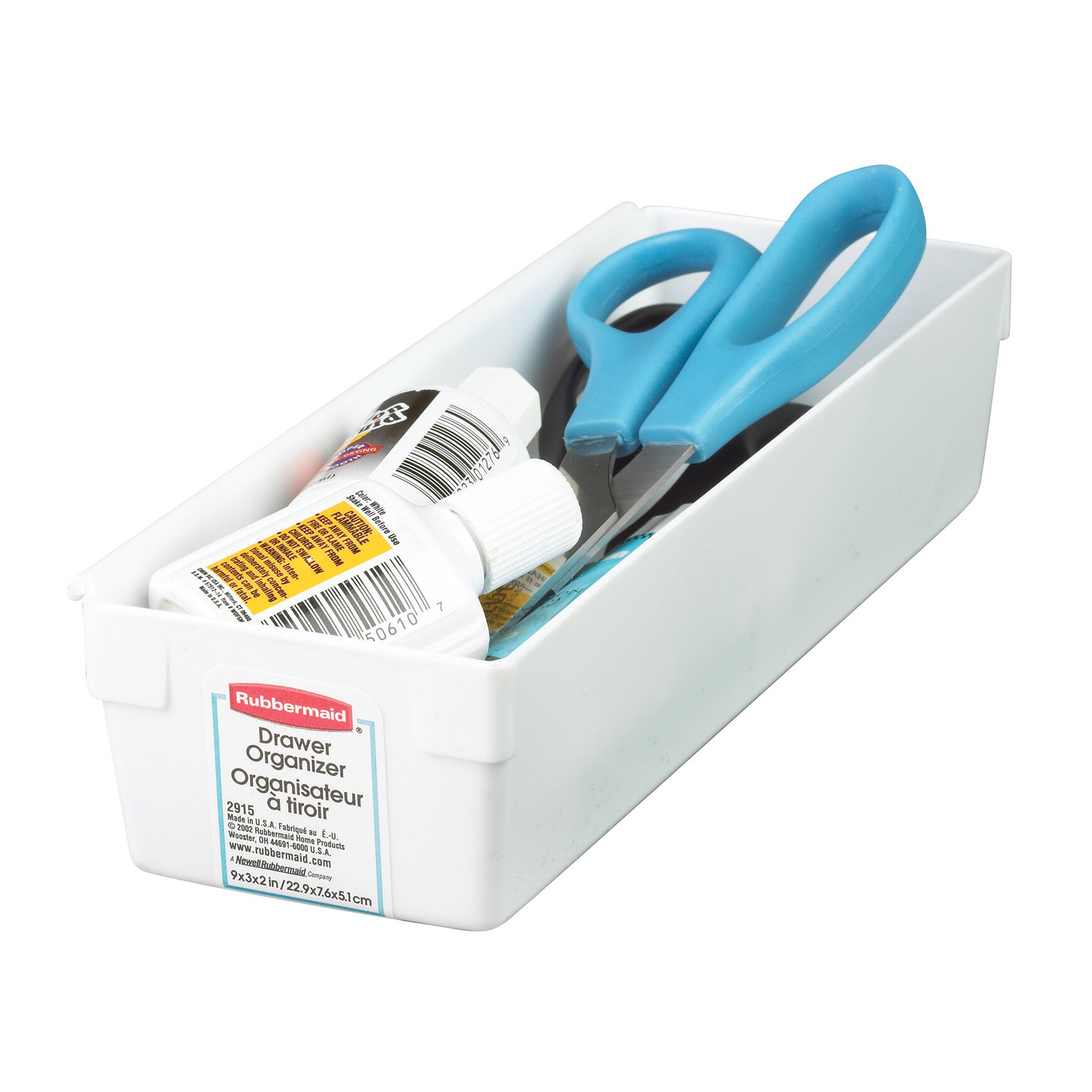 Shop Rubbermaid 2915rdwht 9 X 3 X 2 Drawer Organizers Free