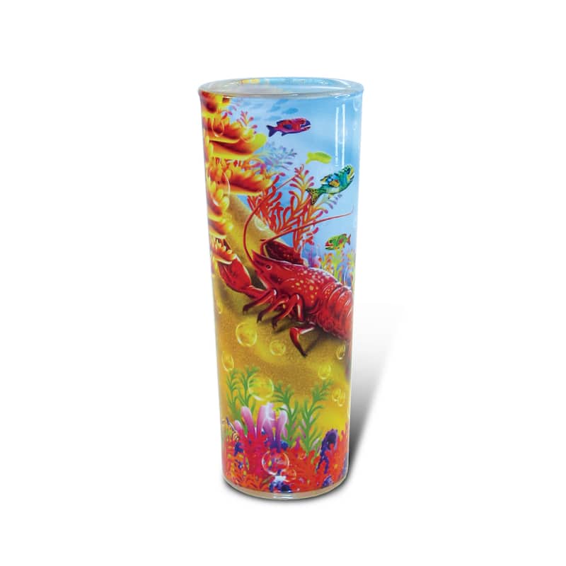Puzzled Full Shooter Lobster Shot Glass