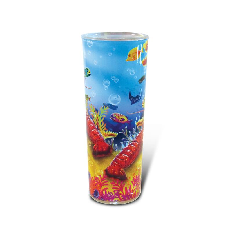 Puzzled Full Shooter Lobster Shot Glass