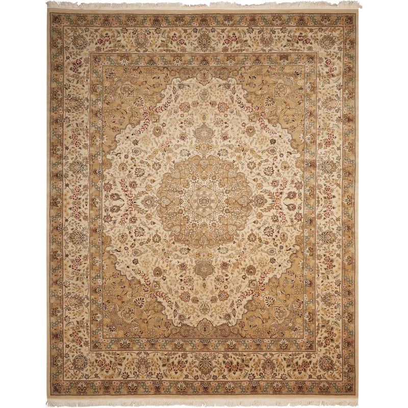Nourison Royalty Ivory Area Rug (7'9 x 9'9) - 7'9" x 9'9"