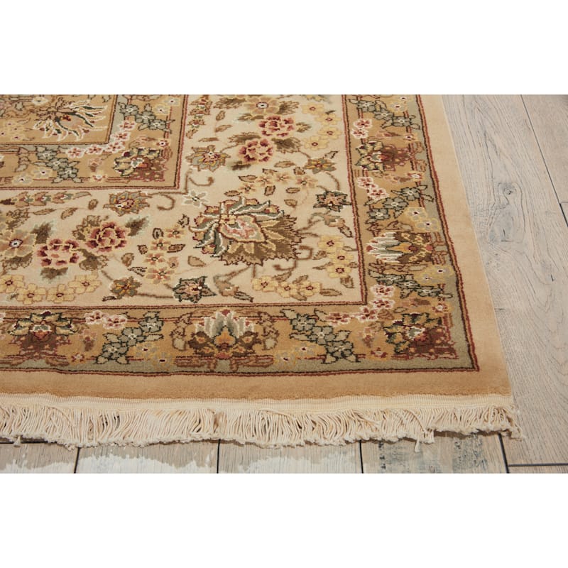 Nourison Royalty Ivory Area Rug (7'9 x 9'9) - 7'9" x 9'9"