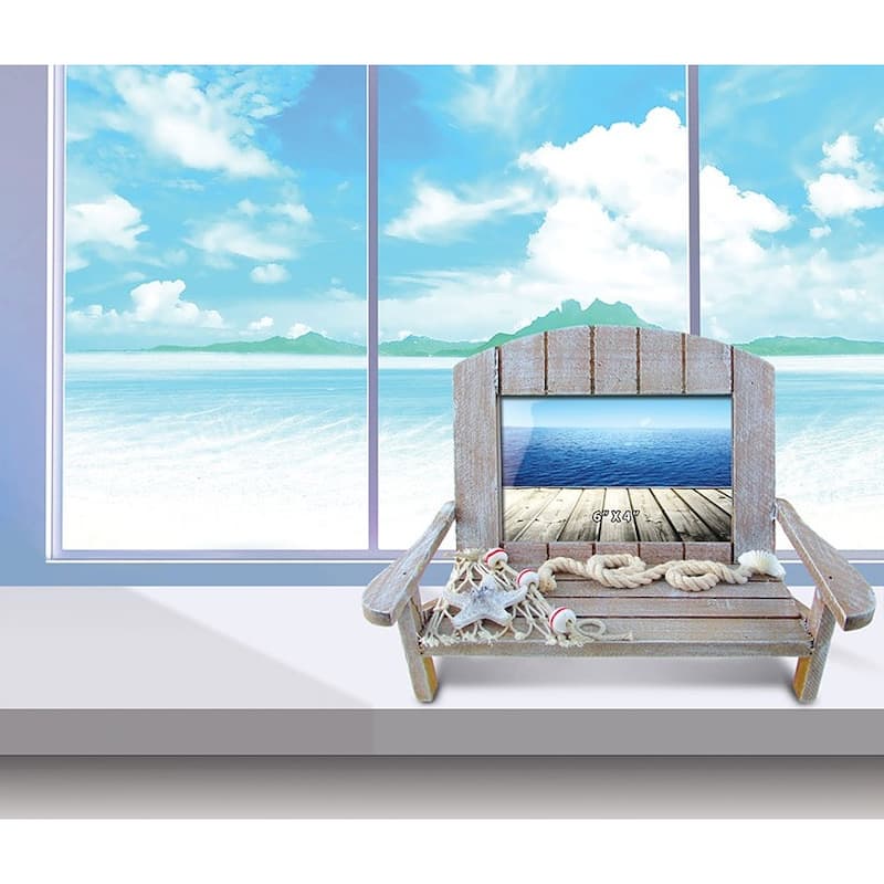 Nautical Decor Brown Chair Frame