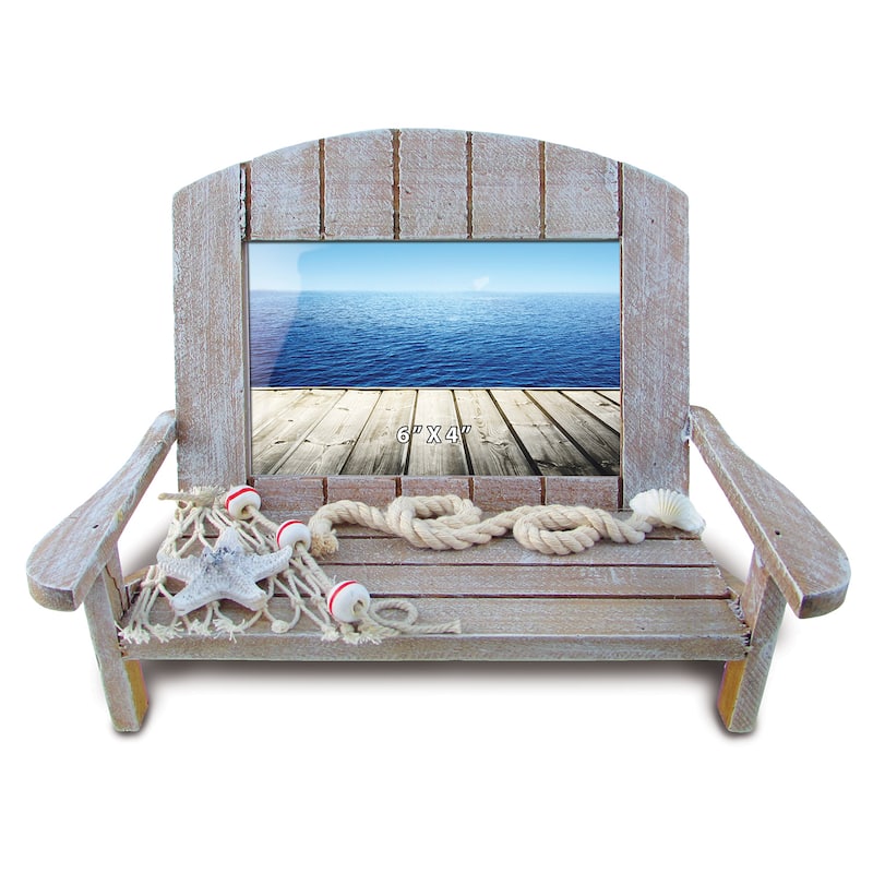 Nautical Decor Brown Chair Frame