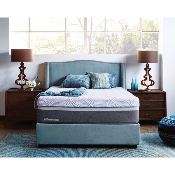 sealy posturepedic hybrid silver chill hybrid plush mattress