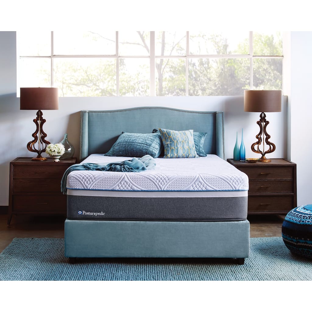 Sealy Posturepedic Hybrid Copper Cushion Firm Queen-size Mattress Set