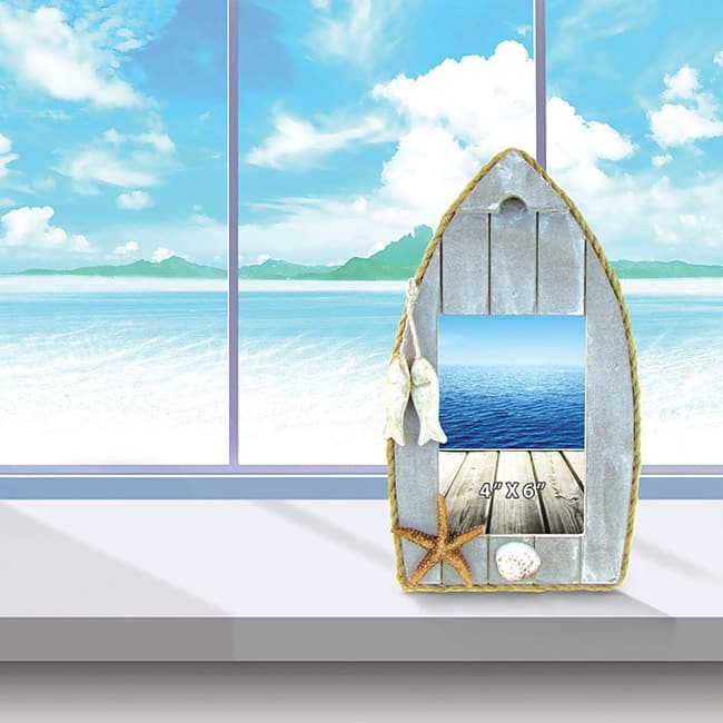 Nautical Decor Coastal Boat Frame
