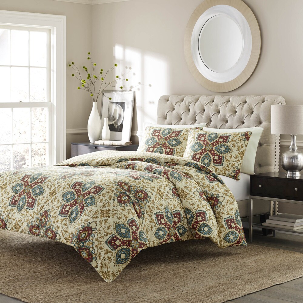 Stone Cottage Flora Cotton Sateen Comforter Set Best bed sheets