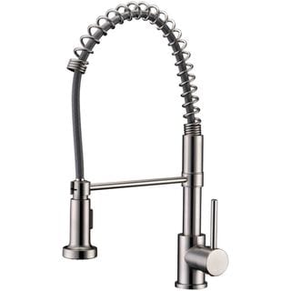 Kitchen Faucets that Match Houzer Platus 18-7/8" Undermount Single Basin Fireclay Bar Sink