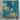 Laural Home Blue and Bronze Abstract Pattern Shower Curtain