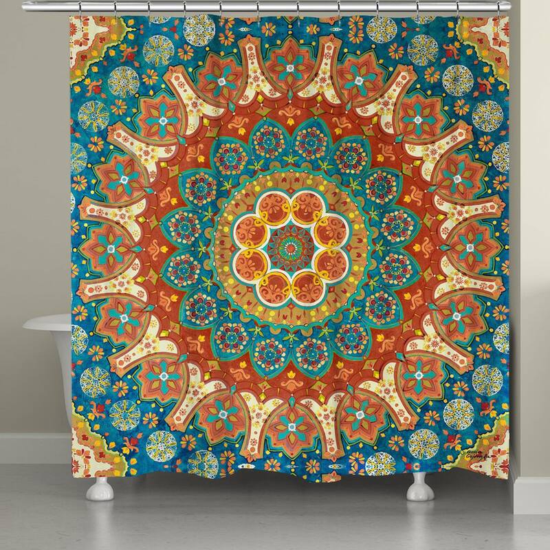 Laural Home Mandala Pattern Shower Curtain
