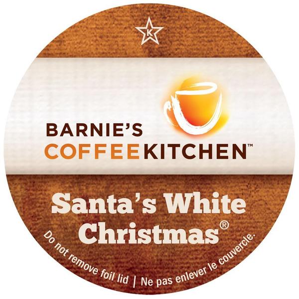 Santa's white christmas outlet coffee k cups