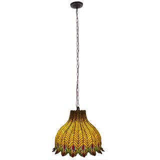 Shabby Chic Pendant Lighting Online At Our Best Pride Of The Pea Multicolored Stained Gl Pendant Lamp