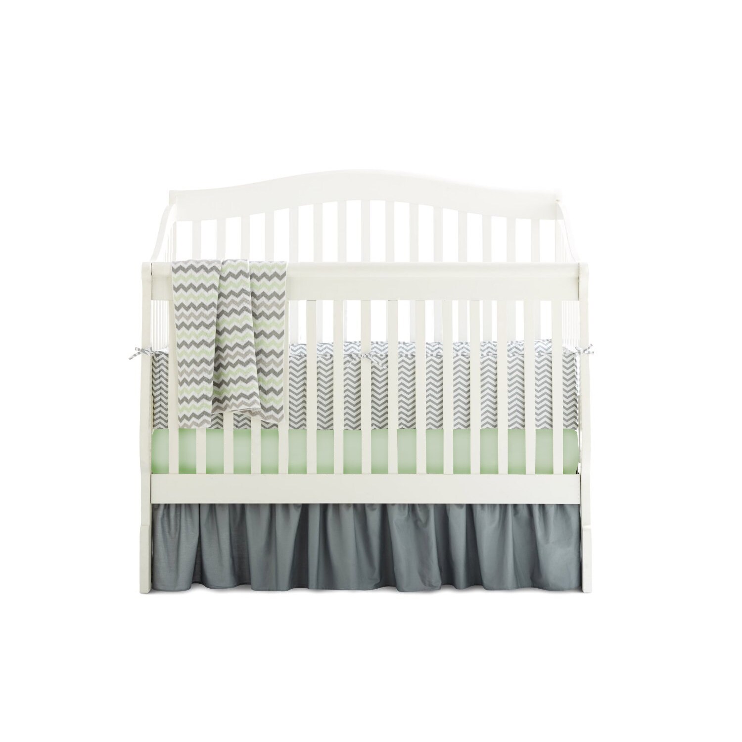 sage green baby bedding