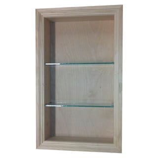 Recessed Bathroom Cabinets Storage Online At Desoto Wood Gl 24 Inch Recessed Bathroom Shelf