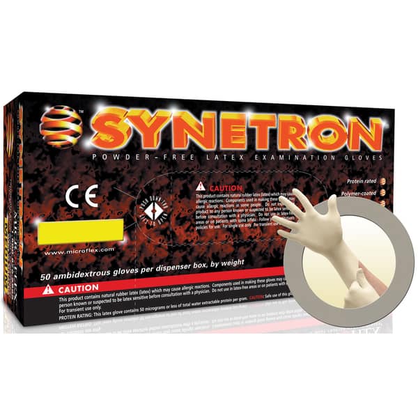 Safegrip Latex Gloves: Non-Sterile, Powder-Free, Textured Fingertips - Foto 5