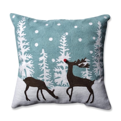 Pillow Perfect Rudolph Frost 16.5-inch Throw Pillow