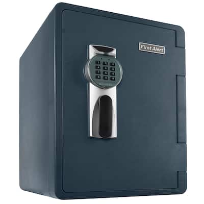 First Alert 2096DF 2.14 Cubic Feet Gray Fire & Water Safe With Digital Lock