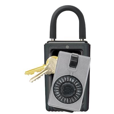 GE Security Dial Portable Lock Key Safe