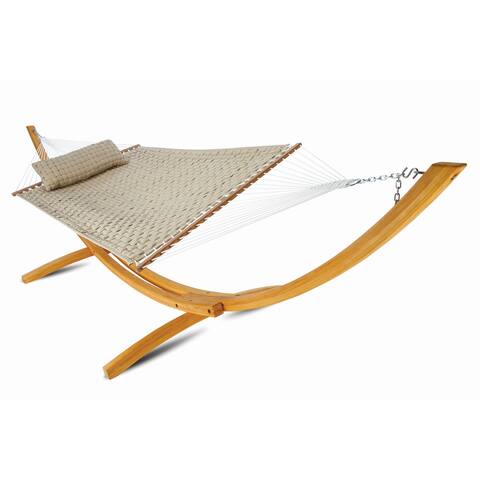 Hatteras Polypropylene Large Soft-weave Spreadar Bar-style Hammock