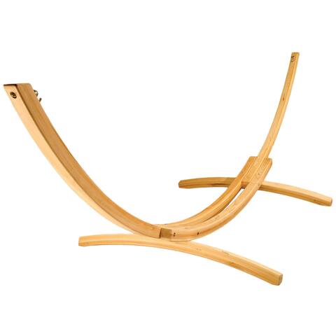 Pawleys Island Hatteras Deluxe Roman Arc Cypress Hammock Stand