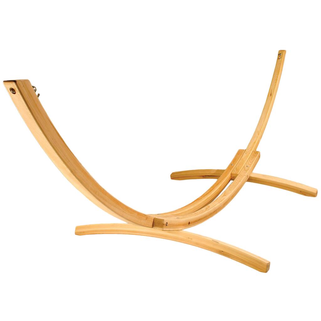 Pawleys Island Hatteras Deluxe Roman Arc Cypress Hammock Stand