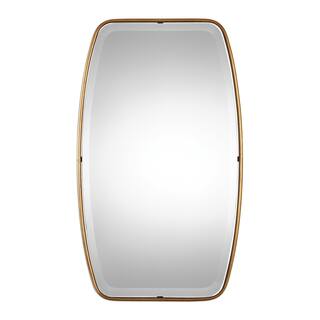 Canillo Antiqued Gold Mirror - Antique Silver - 21x36.125x0.75