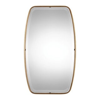 Canillo Antiqued Gold Mirror - Antique Silver - 21x36.125x0.75