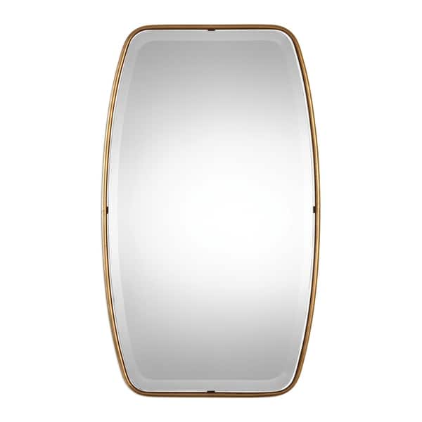 slide 2 of 3, Canillo Antiqued Gold Mirror - Antique Silver - 21x36.125x0.75