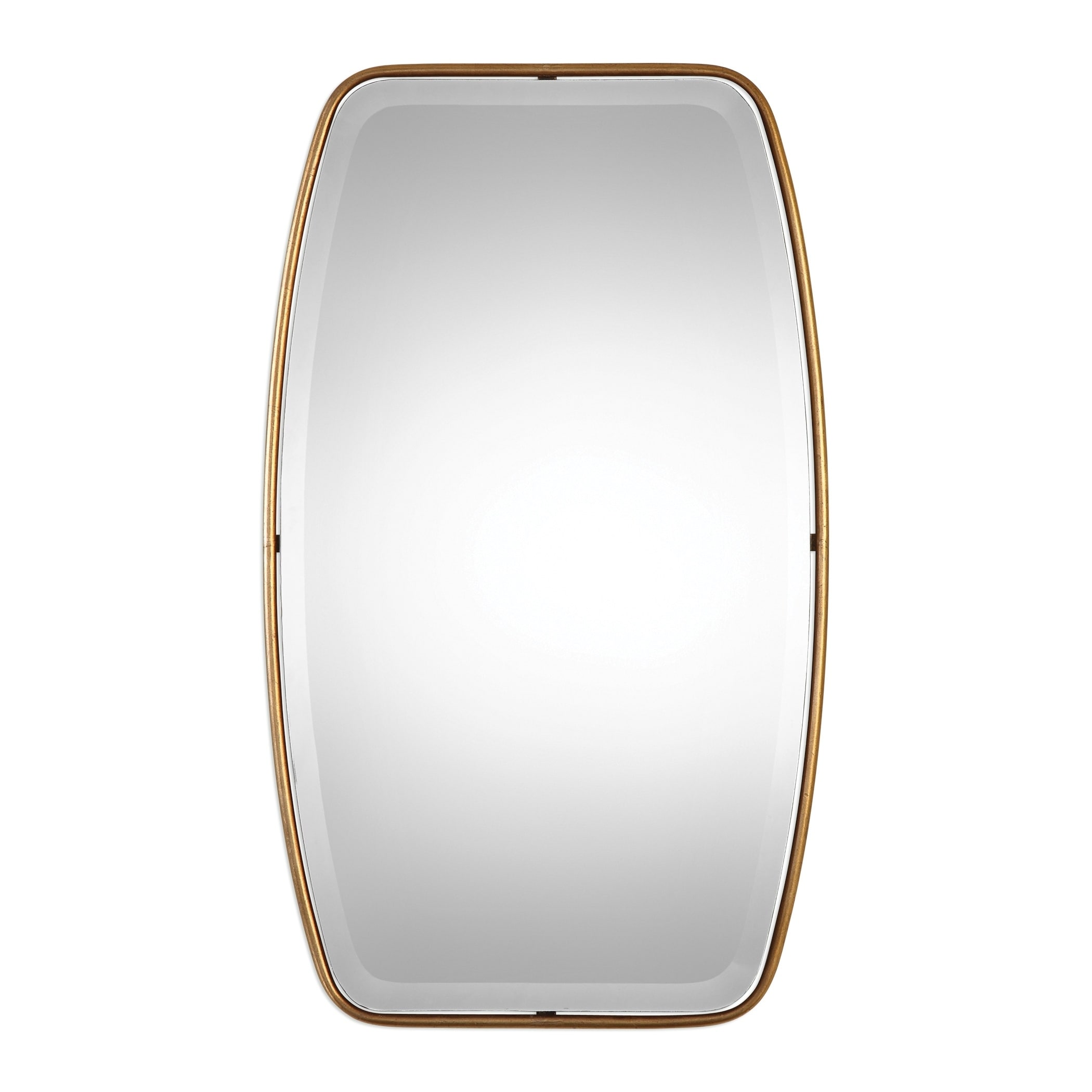 Uttermost Canillo Antiqued Gold Mirror - Antique Silver - 21x36.125x0.75
