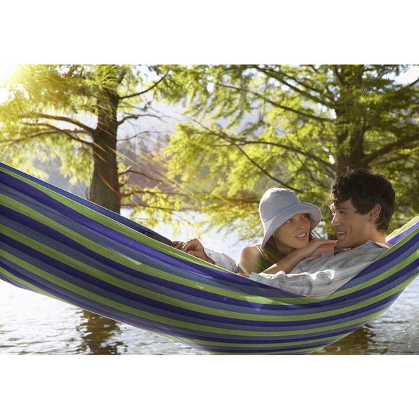 Sorbus Brazilian Hammock - Extra-Long Two Person Portable Hammock Bed
