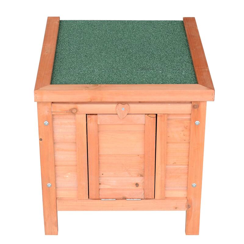 Pawhut Small Wooden Bunny Rabbit/ Guinea Pig House