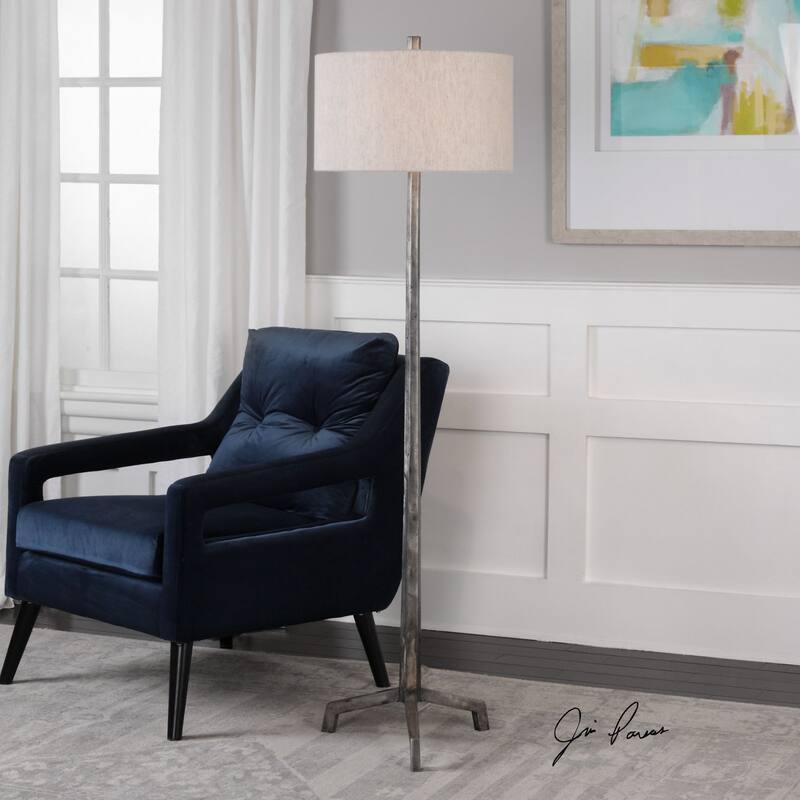 Ivor Cast Iron Floor Lamp (1 Light)