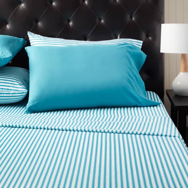 Striped Pattern Sheet Set Home Dynamix Chelsea Loft Collection Stripe Pattern Sheet Set (6 piece ...