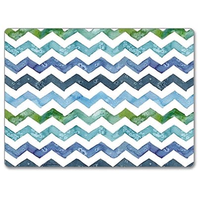 CounterArt Chevron Hardboard Placemat, Set of 2