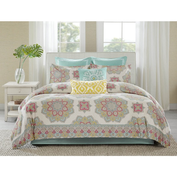 Echo Design™ Indira Red Cotton Comforter Set