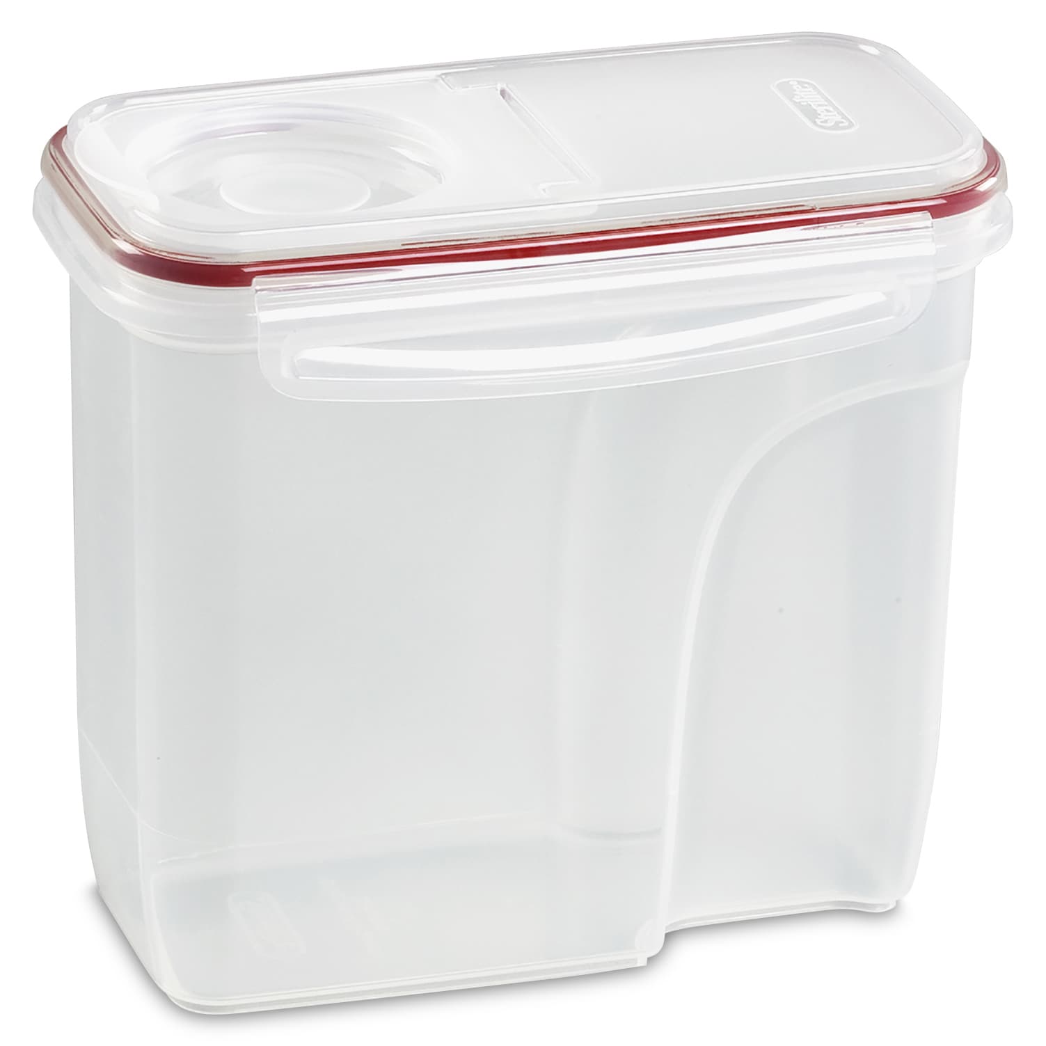 Sterilite 03166606 16 Cup Clear UltraSeal Food Container - Bed
