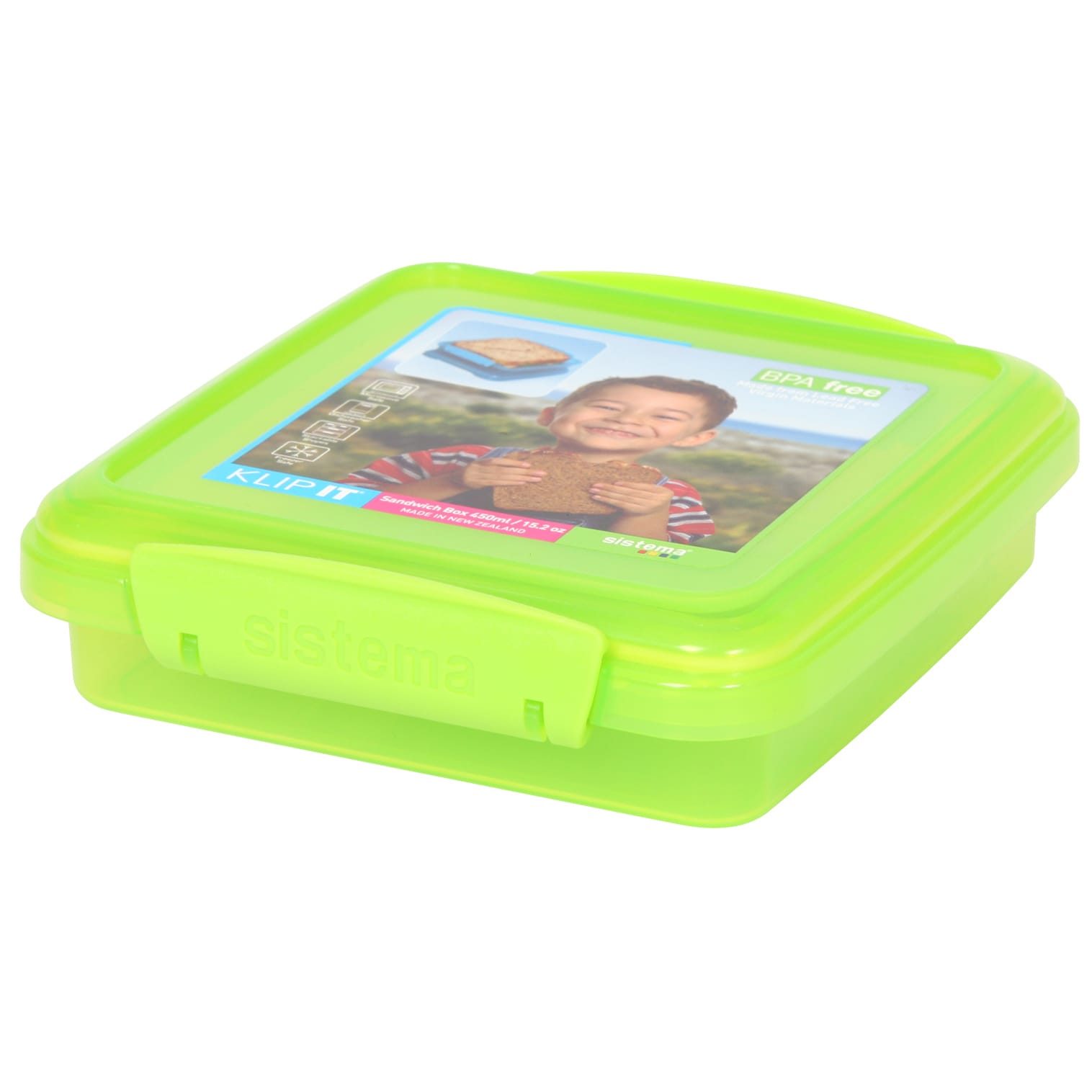 Sistema To Go 15.2 oz Sandwich Box