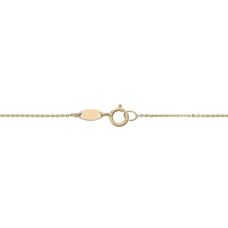 Fremada 14k Gold 8-mm Love Knot Necklace (yellow, white or rose)