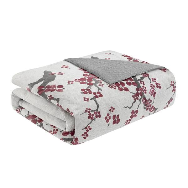 Shop N Natori Cherry Blossom Multi Cotton Comforter Set