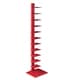 Porch & Den Liberty Red Spine Tower Shelf - Thumbnail 1