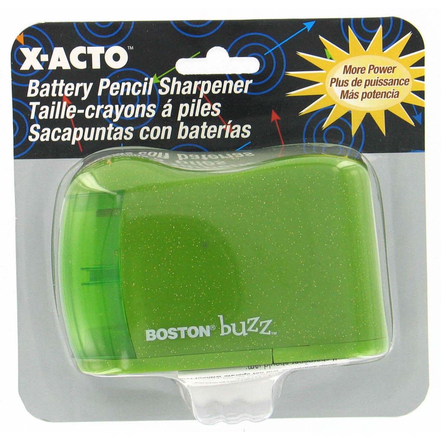 X Acto 16758 Boston Buzz Battery Operated Pencil Sharpener Multi eBay