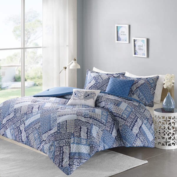 Intelligent Design Remy Blue 5-piece Comforter Set
